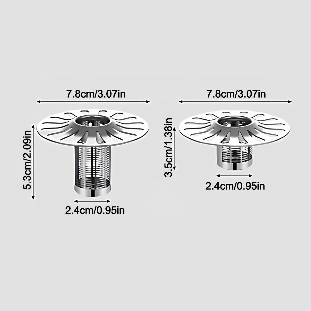 New Self-draining Floor Drain Core Anti-Odor Anti-Clog Floor Drain Filter Mesh Shower Drain Stopper Universal