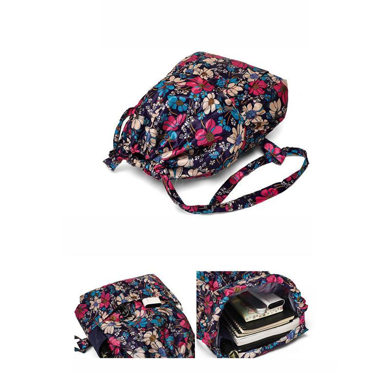 Nylon-Bündel-Taschen-Rucksack, Outdoor-Sporttasche, große Kapazität, leichter Reiserucksack