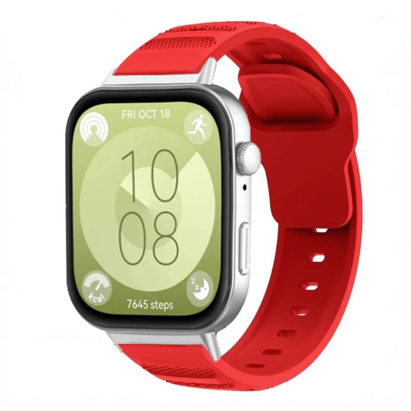 Silicone Strap For Huawei Watch Fit 3 Smartwatch Soft Breathable Bracelet Wristband for Huawei Watch Fit 3 Replacement Correa