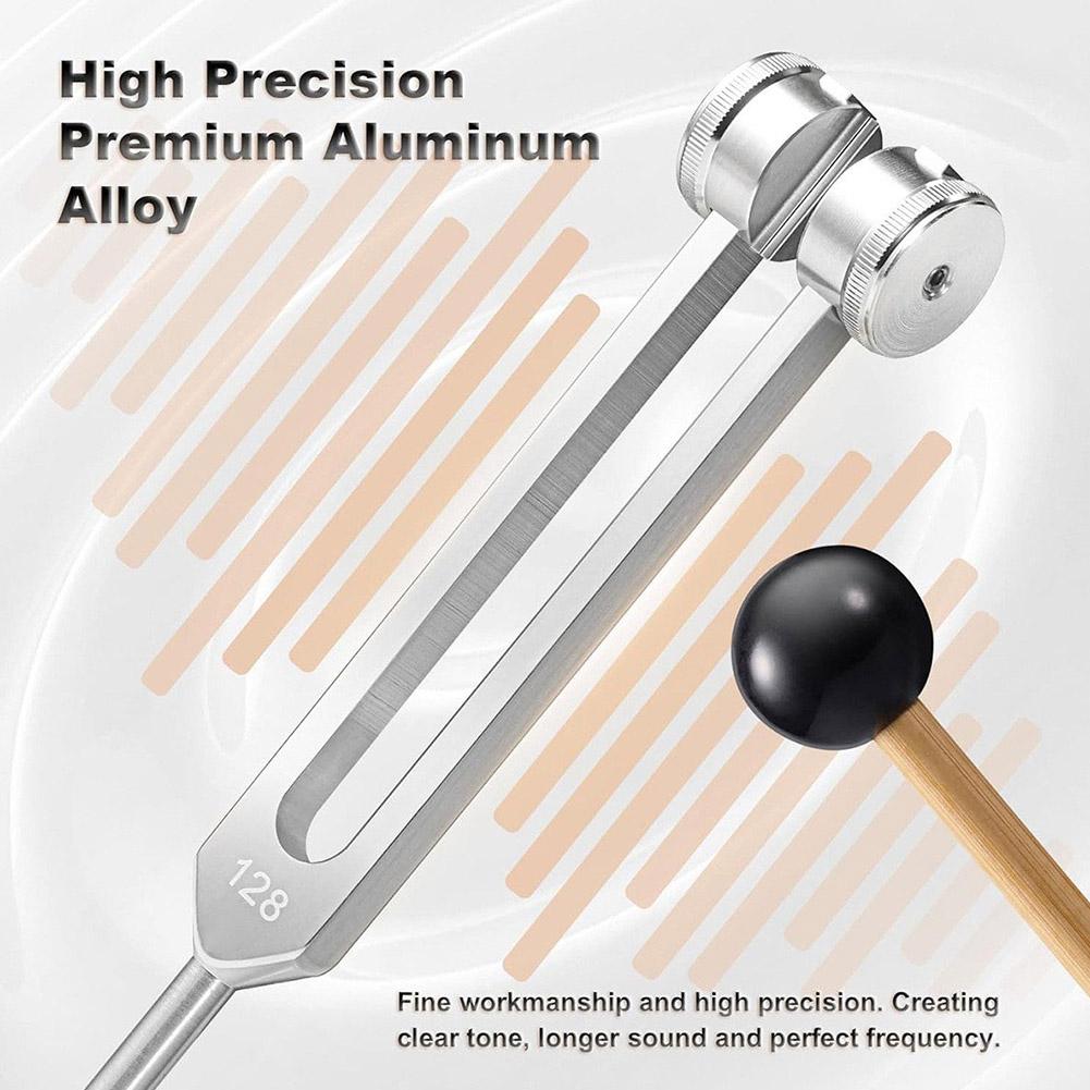 128HZ Tuning Fork for DNA Repair Healing Nervous System Testing Tuning Fork Health Care Keep Body,Mind And Spirit In Perfect Har