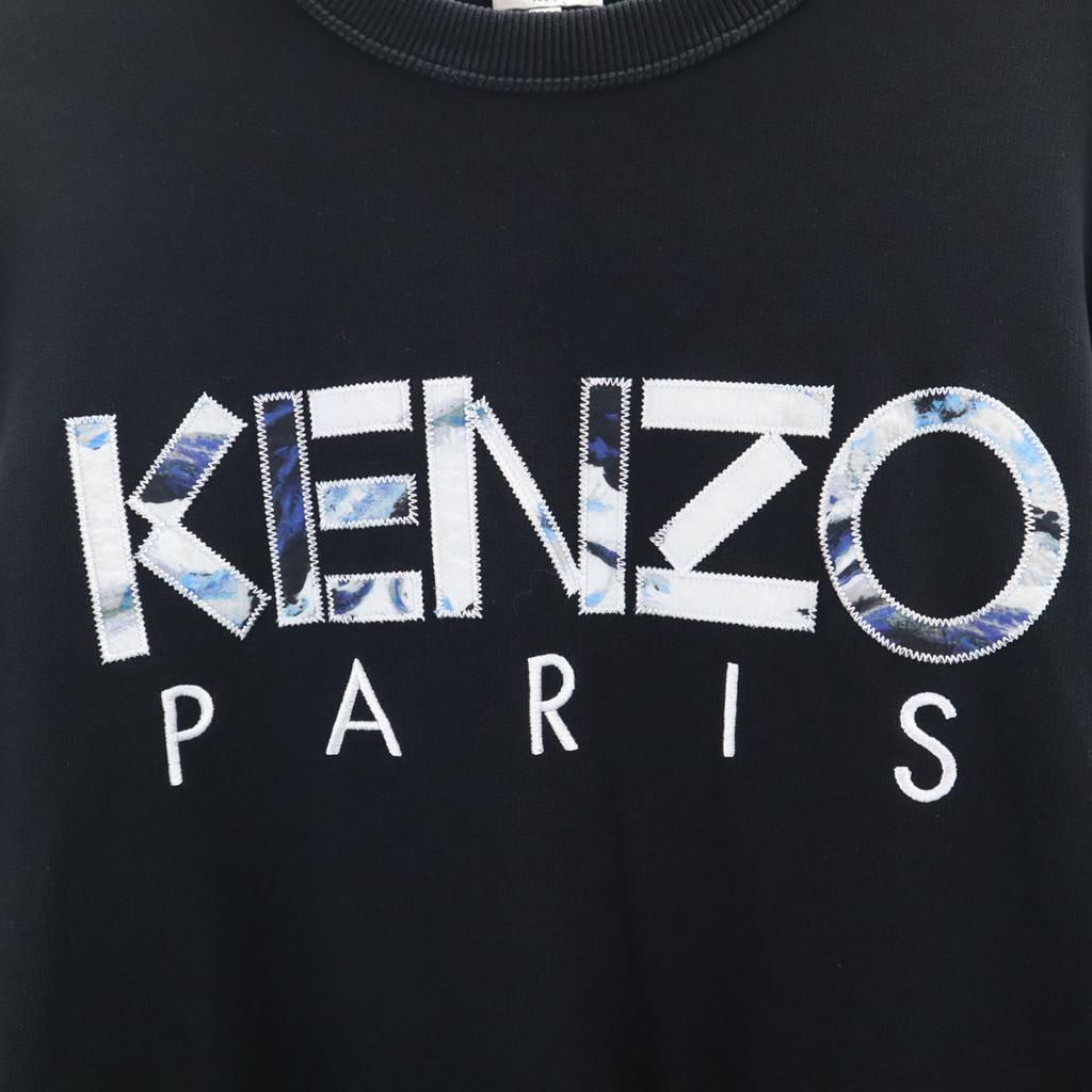 Kenzo Made In Portugal Long Sleeve Trainer S Black Men's Used