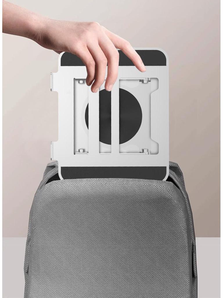 Adjustable Rotatable Metal Laptop Stand with Cooling Riser for Gaming