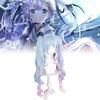 Lange Snow Miku Cosplay-Perücke aus hitzebeständiger Kunstfaser für Damen, perfekt für jeden Hautton