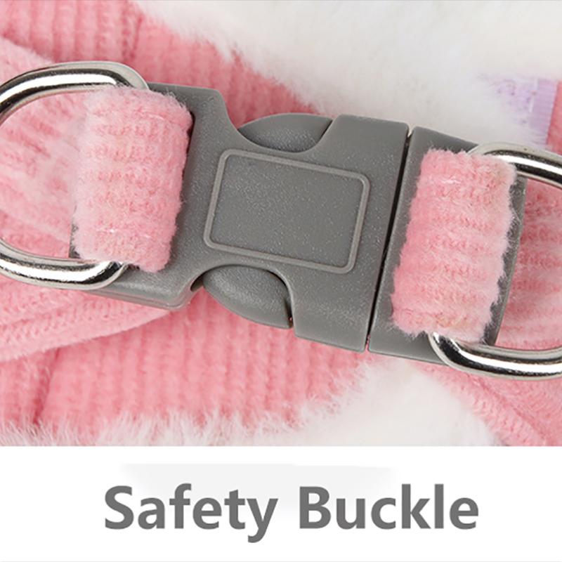 Warmes reflektierendes Katzengeschirr und Leine-Set, verstellbare Haustierweste für Katzen, Welpengeschirr, Haustier-Gehleine, Leine, Katzenzubehör