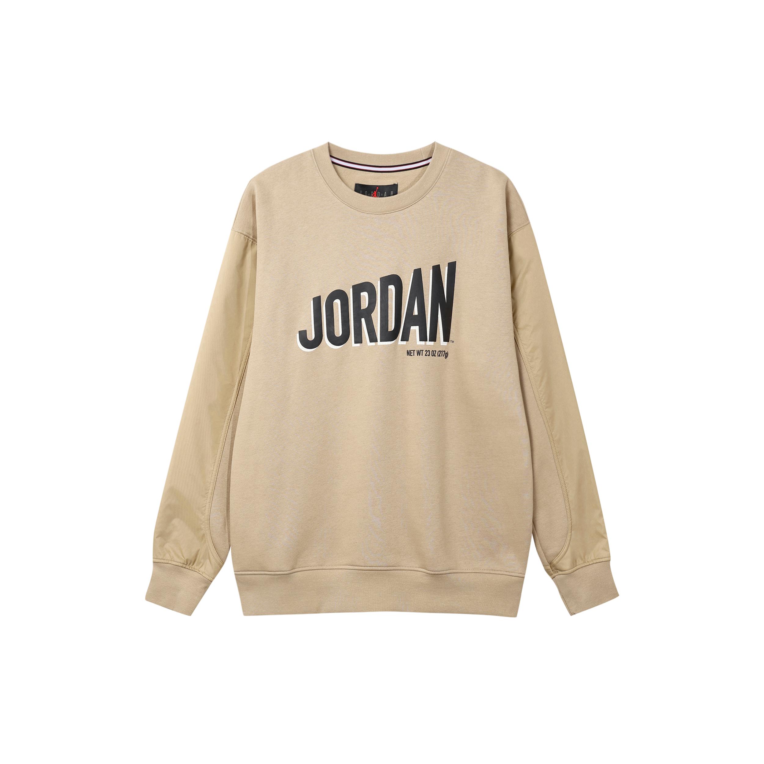 Jordan Flight MVP Sweatshirt Men s Desert Yellow DV7589-277 L