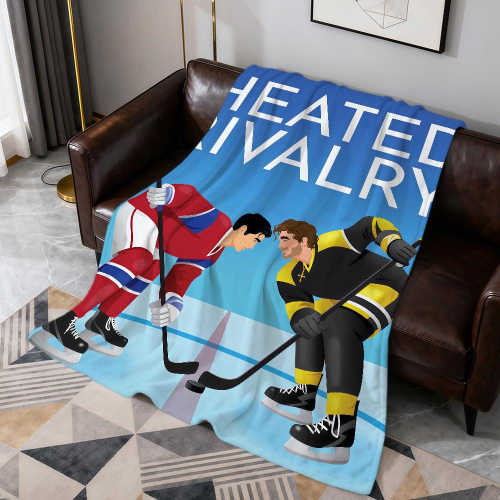 Vintage TV series h-heated rivalry Shane Ilya Flannel soft warm plush blanket sofa living room pet hogar bed home Car portable