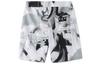 Li Ning Casual Shorts Men's Black White Print AKSR123-1