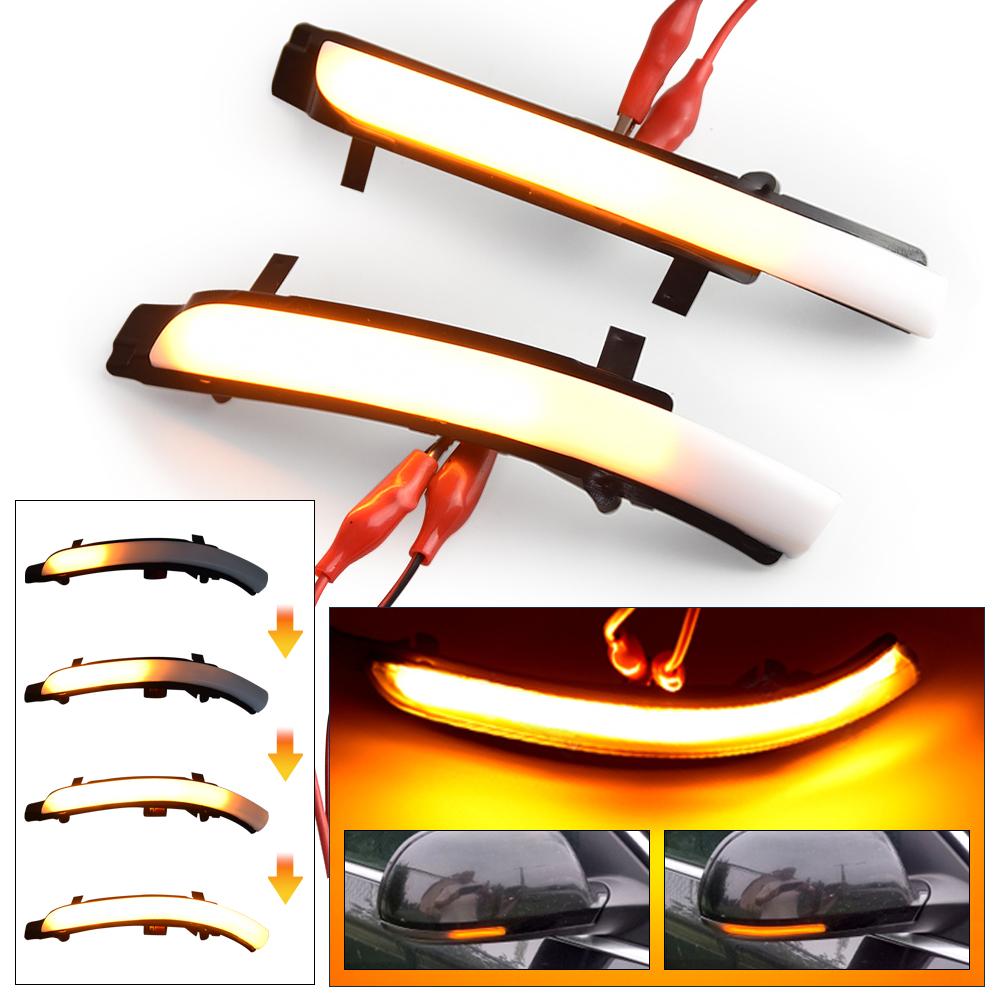 LED intermitent secvenţial pentru Skoda SuperB B6 3T Octavia MK2 A5 Semnalizator oglindă 2009 2010 2011 2012 dinamic