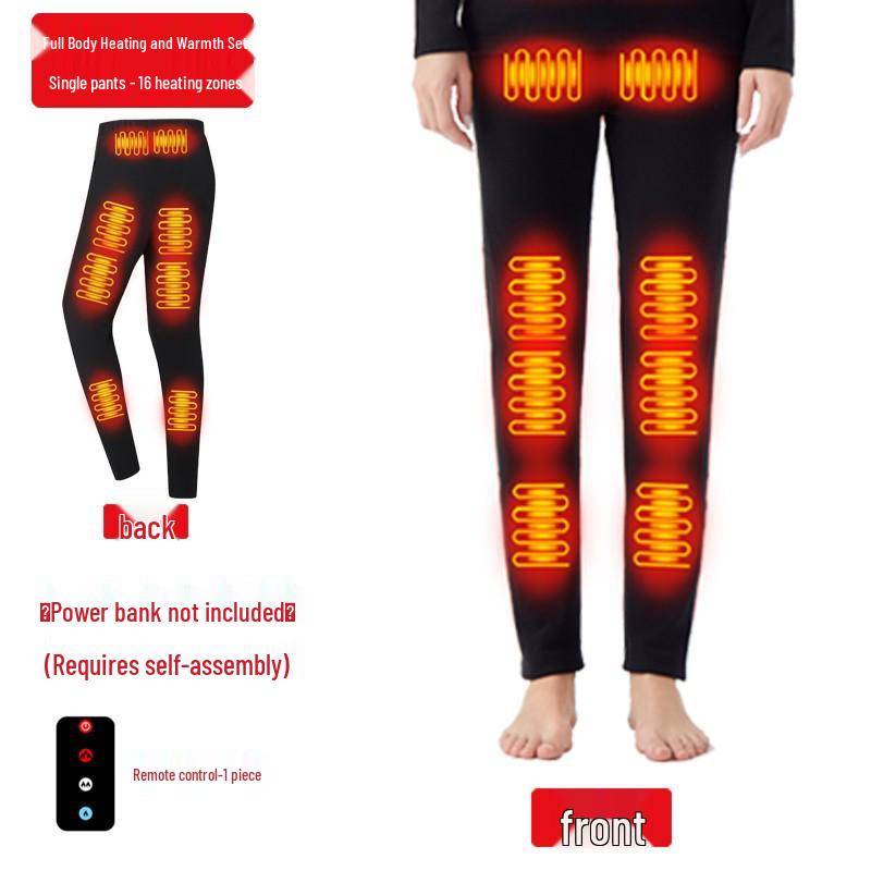Winter 2025 Heated Thermal Suit for Men & Women - Thickened Electric Warm Underwear