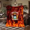 Coventry City Fußball Druck Flanell Decke Weich Warm Sofa Bett Überwurf Decke Für Zuhause Büro Schlafzimmer