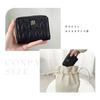 Mini Large Card Coin Wallet, Bifold, Capacity, Case, Accordion-Style, Slim, Purse, Compact, Small, Women's (Pink)