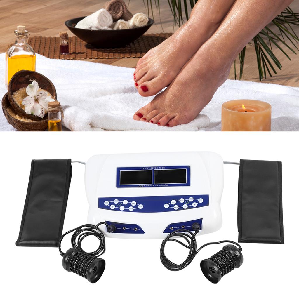 Multi Function Footbath Spa Negative Ion Detox Health Care Machine for 2 People