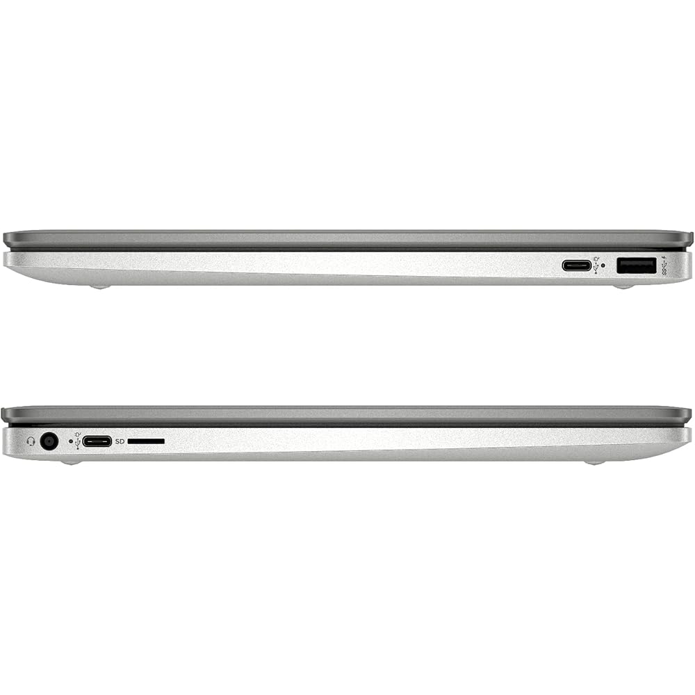 2020 HP High-Performance Chromebook 14-inch FHD 1929x1080 - Intel Celeron N4000 - 4GB Memory - 32GB eMMC - Natural Silver