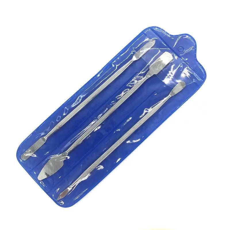 3-Piece Double-Ended Metal Pry Bar Set for Electronics & Appliances Repair