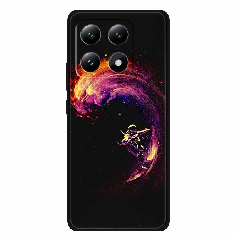 For Xiaomi 14T Pro 5G Case Cartoon Silicone TPU Soft Cases for Xiaomi 14T 5G Protector Covers Mi 14T 6.67'' Bumper Shells Capa14