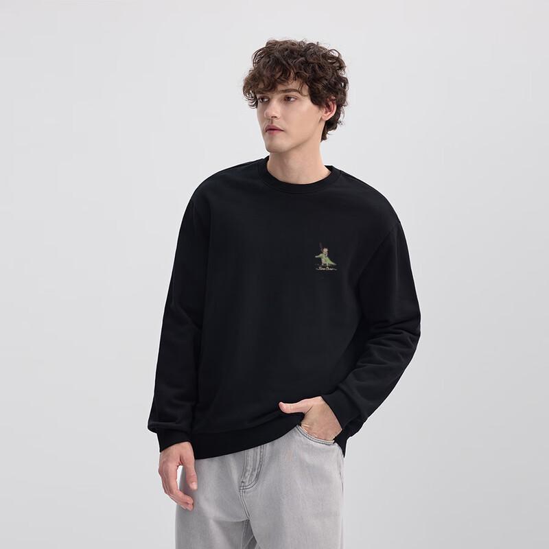 

FivePlus Men s Casual Crew Neck Cotton Sweatshirt XL