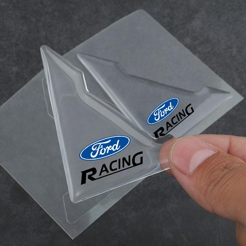 

2Pcs Car Door Corner Cover Anti-Scratch Protection 3D Sticker For Ford Focus Mondeo MK1 MK2 MK4 MK3 Fiesta ST Line Kugo Transit Escape Fusion Explorer ford