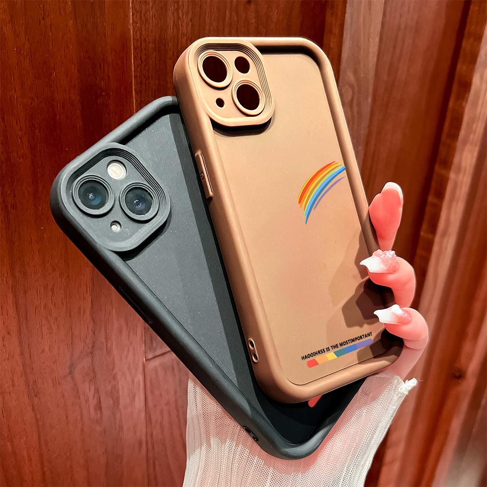 Coque de protection antichoc en silicone souple avec motif de dessin animé pour appareil photo OPPO Reno Realme OnePlus