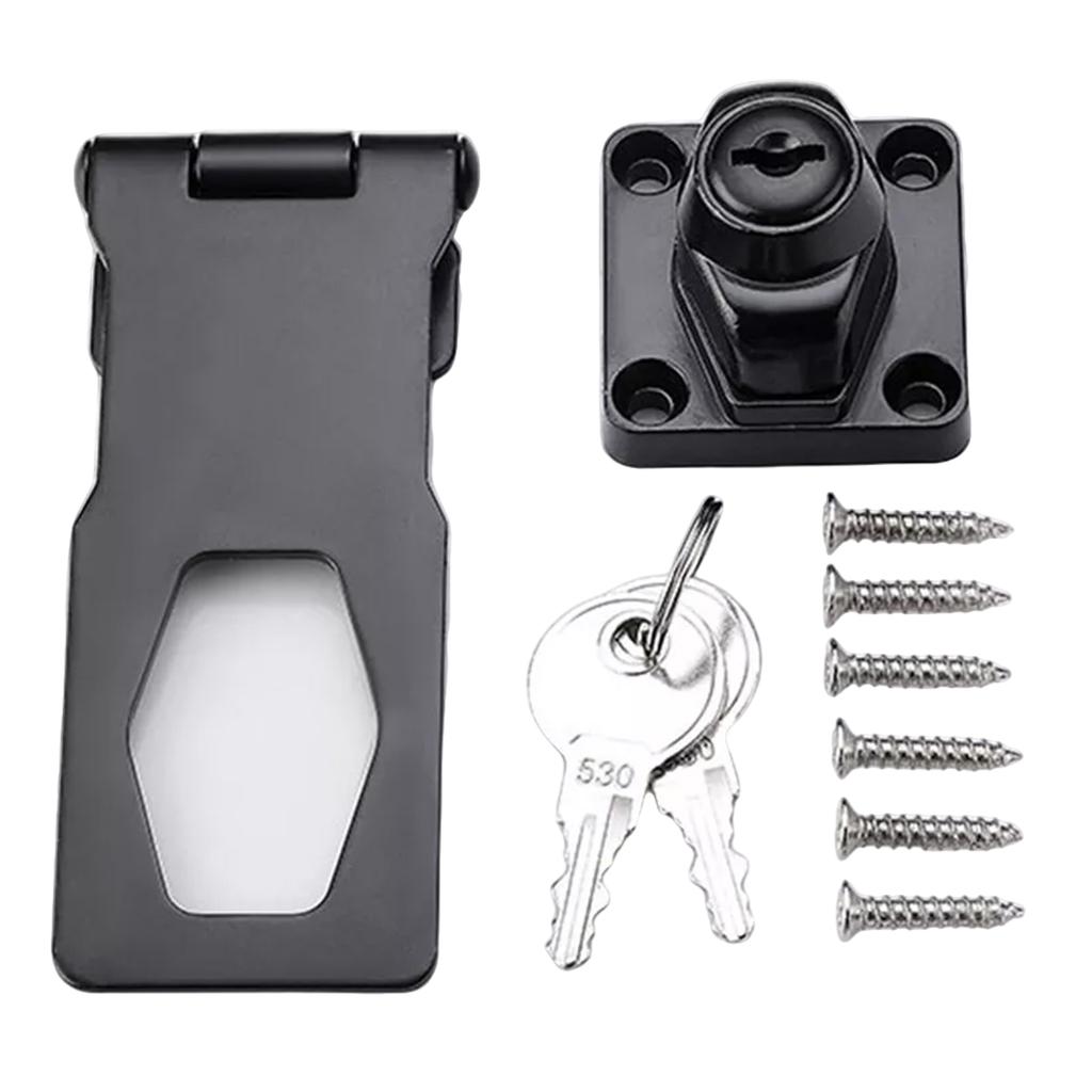 Gammaldags icke-perforerade låsetiketter för lådor skåp garderober skrivbord hemmabruk låsspännen