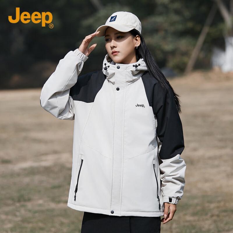 

JEEP Men s Autumn/Winter Hooded Padded Jacket 3XL
