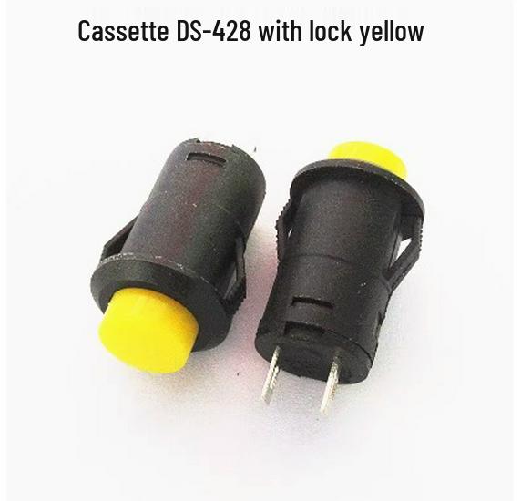 DS-427/428 Round Push Button Switch 12mm Momentary Non-Locking/Self-Resetting