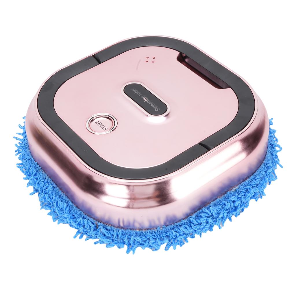 Electric Mopping Robot Quiet Operating 2.8 Inch Multifunctional Automatic Robotic Vacuum Cleaner with Dry and Wet Pads