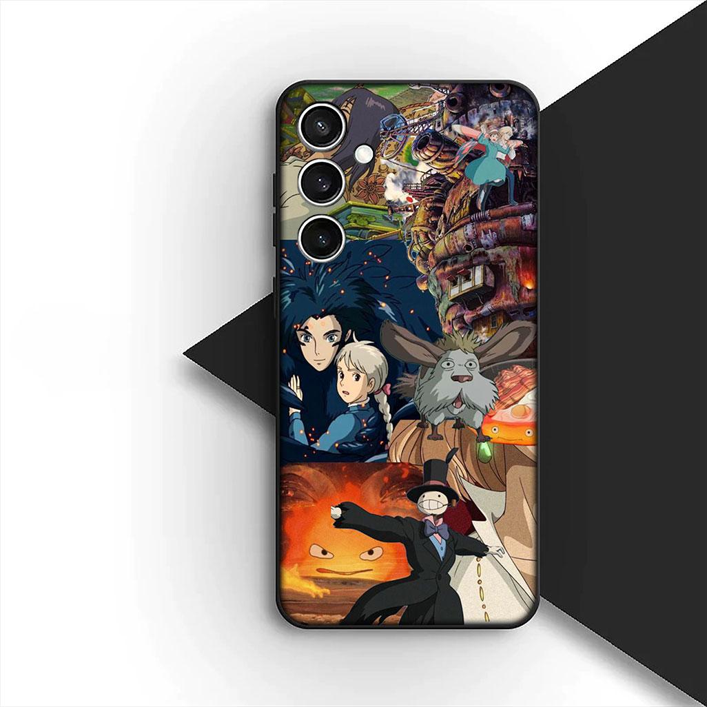 

Howls Anime Movings Poster Castles Phone Case for Motorola Moto G86 G57 E14 E15 G14 G34 G67 G84 G24 A54 G15 Power E22 Cover Motorola Moto E14