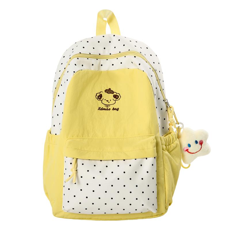 College Style Women's Backpack Colored Student Schoolbag Lightweight Backpack