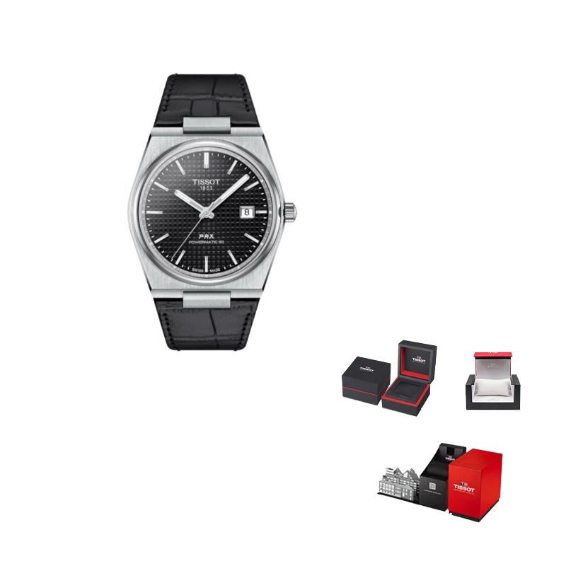 TISSOT Men s PRX Watch T137.407.16.051.00 Black Dial