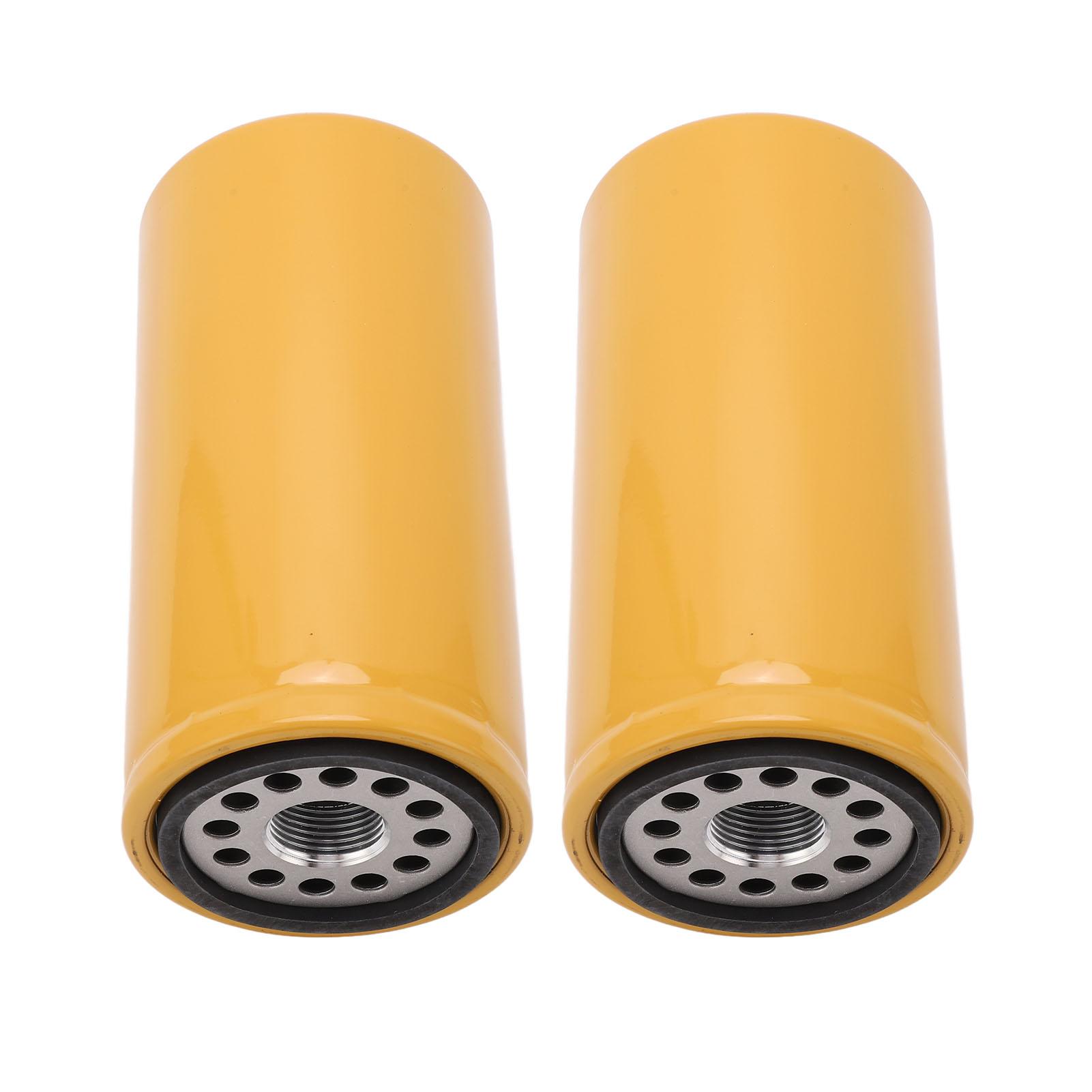 

2PCS Metal Fuel Filter Excavator Engine Filter 1R0750 Replacement for Caterpillar Excavator