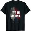 ITS IN MY DNA Czech Republic Flag Shirt Czech Roots Unisex TShirt Short Sleeve Casual Cotton Boys TShirts