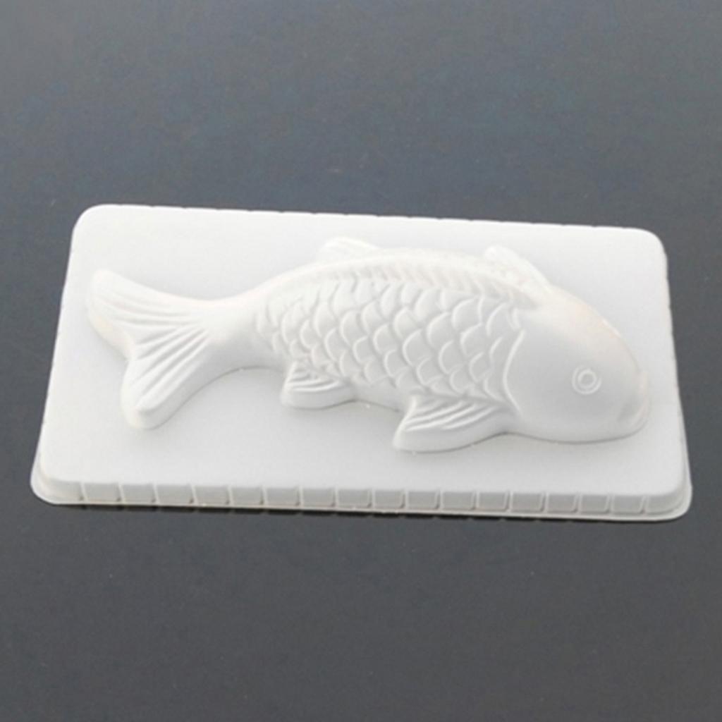Fish Carp Cake Mold Plastic Jelly Pudding Chocolate DIY Baking Tool Bakeware