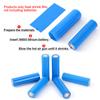 50Pcs Flat PVC Heat Shrink Tubing Battery Wrap For 18650 Lithium Battery Heat Shrink Tube Assorted Kit Self-Adhesive Insulator