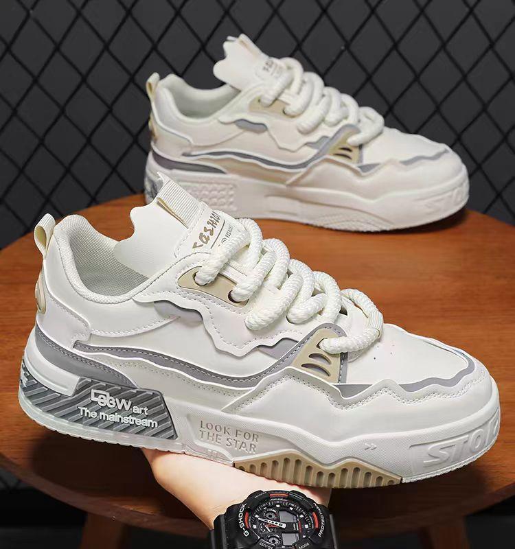 Fashion Casual Vulcanized Shoes For Men Platform Skateboard Sneakers Men's Shoes Student Walking Sneakers Male Street Style