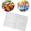 Barbecue BBQ Grill Net Stainless Steel Rack Grid Grate Replacement For Camping Home Outdoor Camping Barbecue Accessories Tool