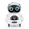ATAMIRA Mini English Robot Toy, White, Sings, Dances, and Reacts To English Words, Perfect for Kids, Carry In Your Pocket, Birthday Gift for Children