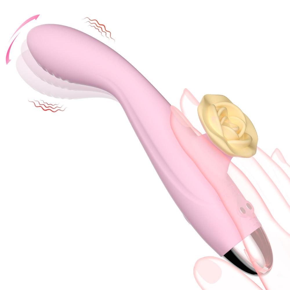 Finger Vibrator Sexspielzeug für Erwachsene - G-Punkt Vibrator Klitoris Stimulator Spielzeug mit 10 Leistungsstarken Vibrationsmodi Verstellbarer Brustwarzenmassagegerät Weibliches Sexspielzeug