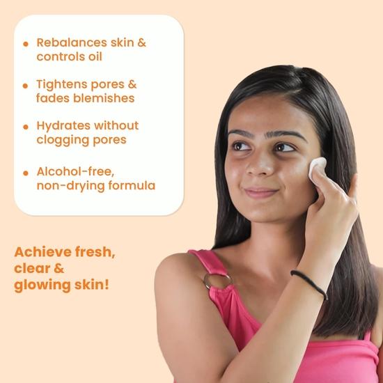 The Skin Story Hydrating & Pore Minimizing Toner 100ml with Witch Hazel, Pomegranate, & Aloe Vera for Achieve Flawless, Glassy Skin, Smoother