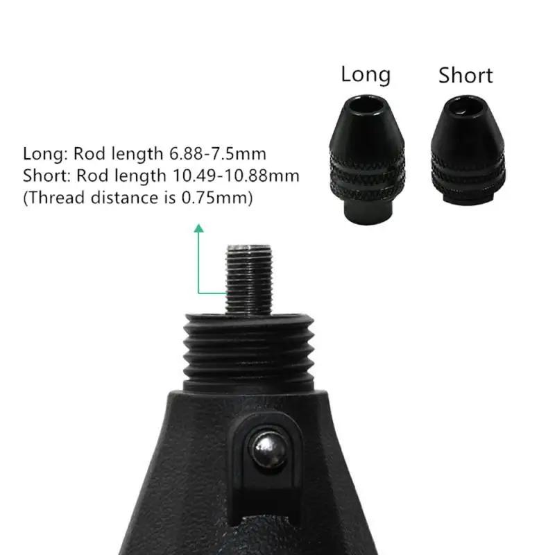 0.3-3.2mm Mini Multi Keyless Drill Chuck M7 M8X0.75 Quick Change Three-Jaw Drill Chuck for Rotary Tools Mini Drill for Dremel