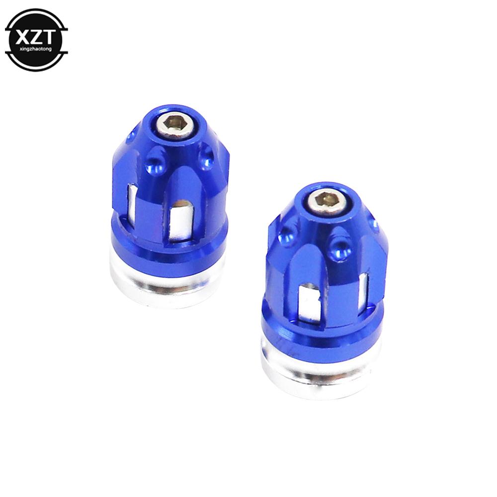 2pcs Aluminum Alloy Tire Valve Caps Automobile Tire Caps Anti-Leak Valve Suitable For Motorcycles Car Bicycles