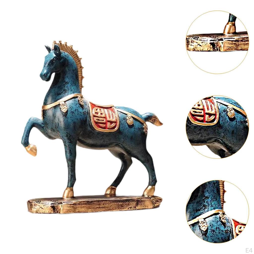 Collectible Horse Statue for Living Room and Bedroom Use