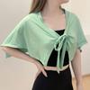 Multifunctional Ice Silk Tie Shawl Portable Tennis Hip-covering Skirt  Sports Activities