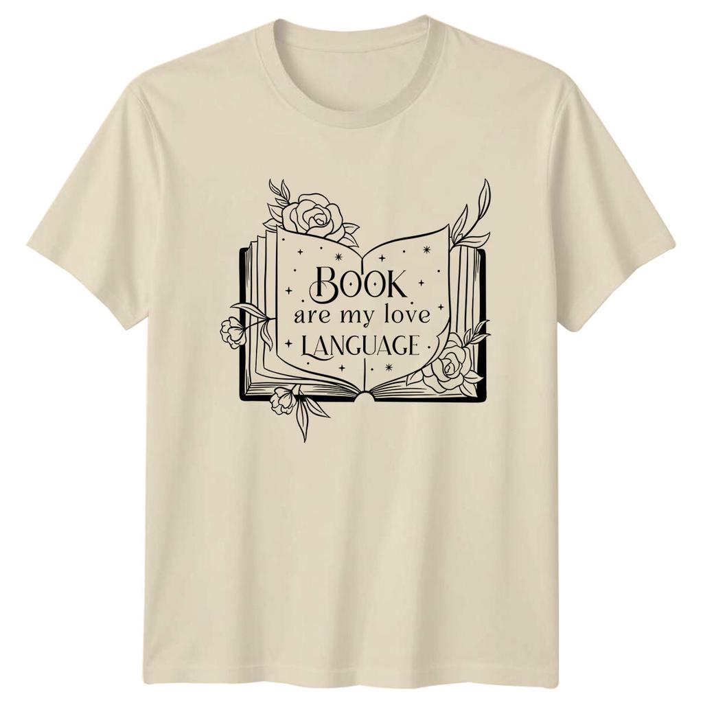 Book Are My Love Language TShirt Book Lover Floral Tee