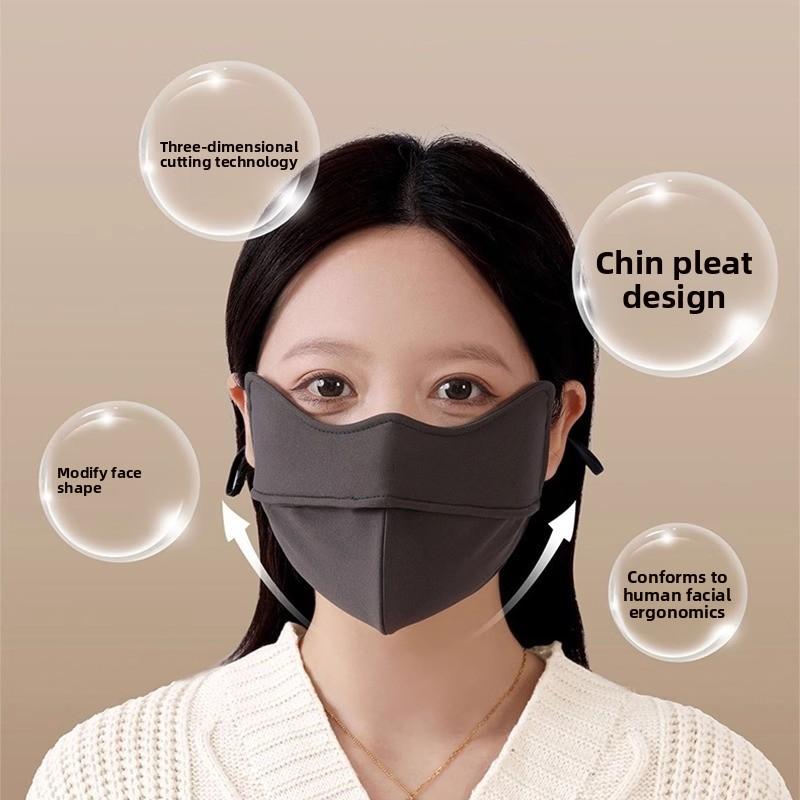 Unisex Autumn&Winter Windproof and Cold-Resistant Washable Fashionable High-Profile 3D Face Masks