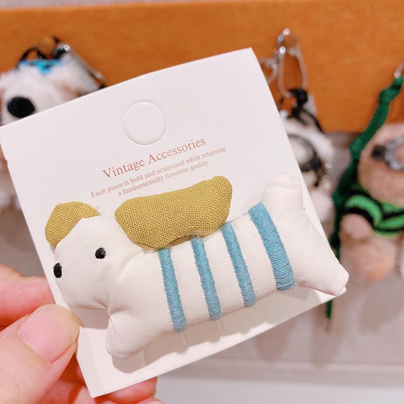 Urocze materiałowe grzybki spinki do włosów dla dzieci dziewczynek klips do włosów opaska spinki akcesoria wsuwka nakrycie głowy ozdoba głowy