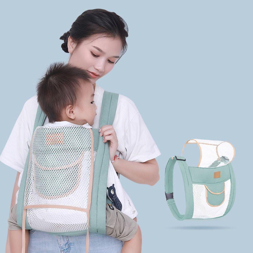 Breathable Infant Backpacks Holder Ergonomic Newborn Sling Wrap Baby Carring Bag Street