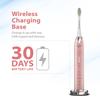 Wagner Stern Ultrasonic Whitening Toothbrush with Pressure 5 Brushing Modes and 4 Intensity 8 Soft and Travel Sensor, Levels, Bristles, Case.