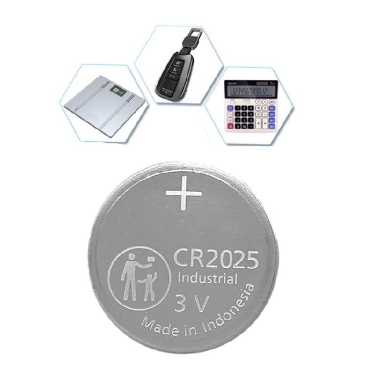 CR2025 Button Cell Batteries 165mAh 3V for Calculator Computer Motherboard 10pcs
