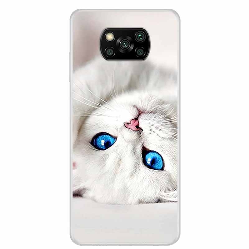 For Poco X3 Pro Case X3 NFC 6.67" Clear Marble Soft TPU Silicone Back Case for Xiaomi Poco X3 NFC Phone Covers Shockproof Fundas