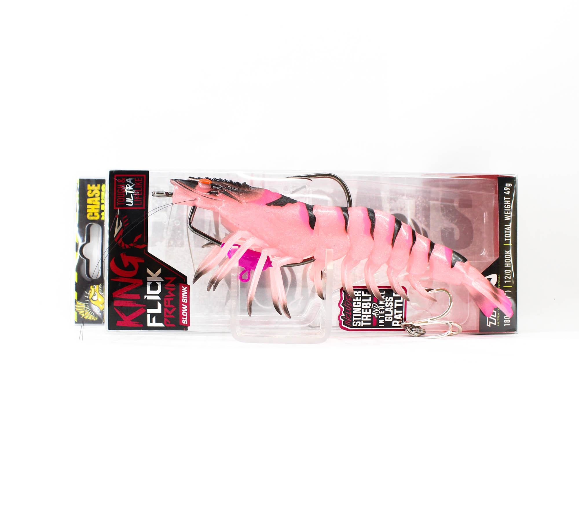 

Chasebaits Flick Prawn King 180 мм 49 грамм Тонущая приманка 03 (6079)